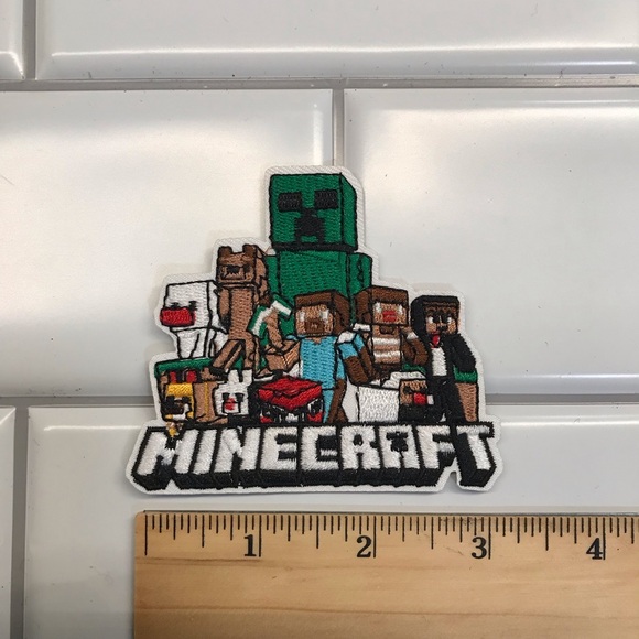 Minecraft Embroidered Iron on Patch Set - Picture 6 of 7
